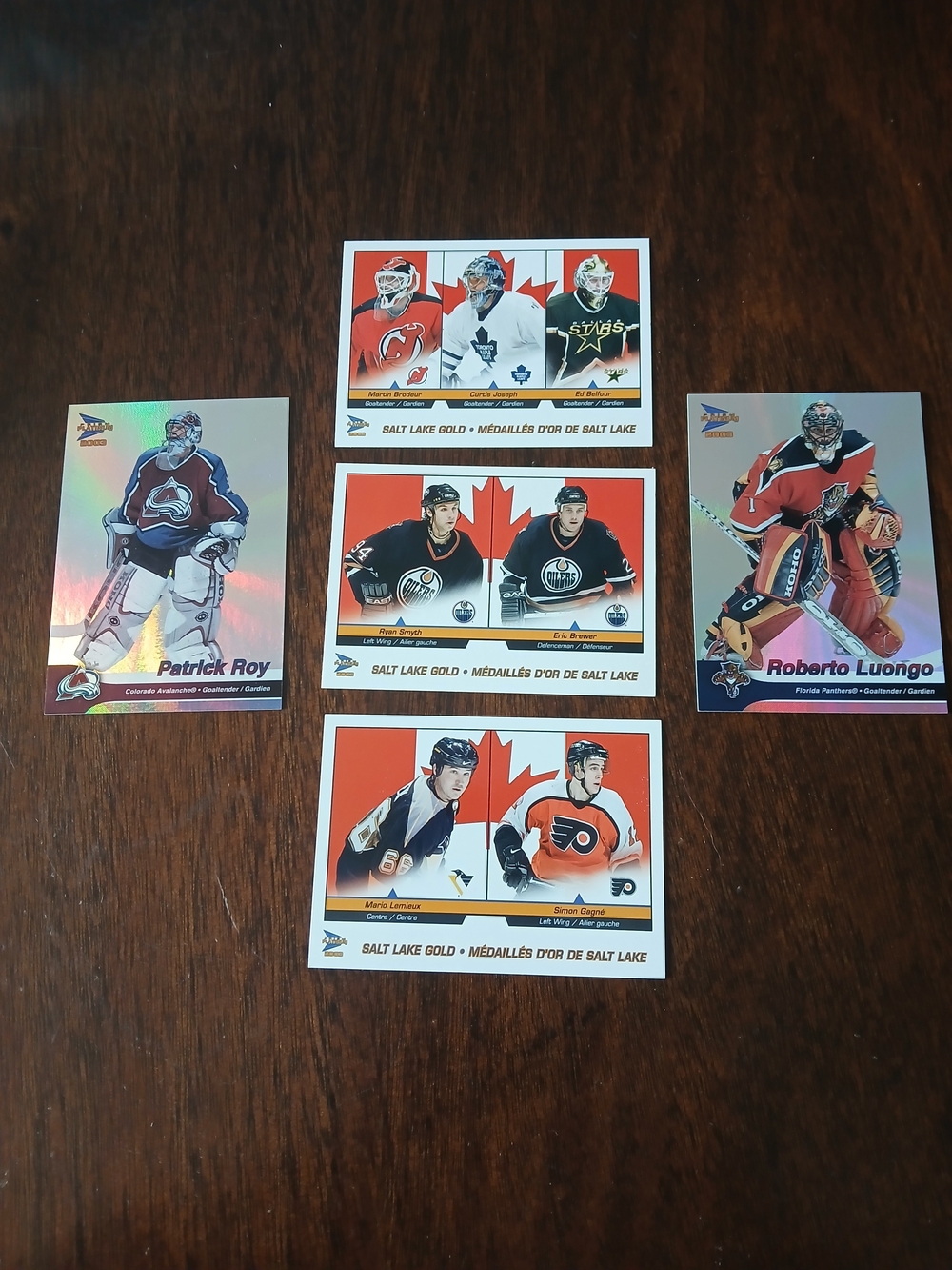 McDonald's 2003 Prism Platinum Hockey Card Pack - Red Blue Purple